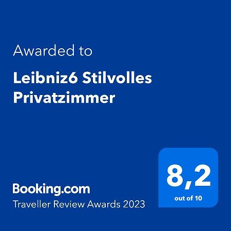 Leibniz6 Stilvolles Privatzimmer Lipsia Esterno foto